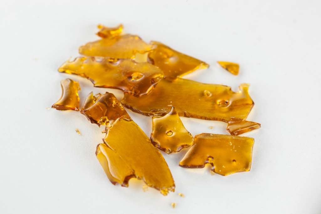 Shatter is a cannabis extract which is typically flat in appearance.