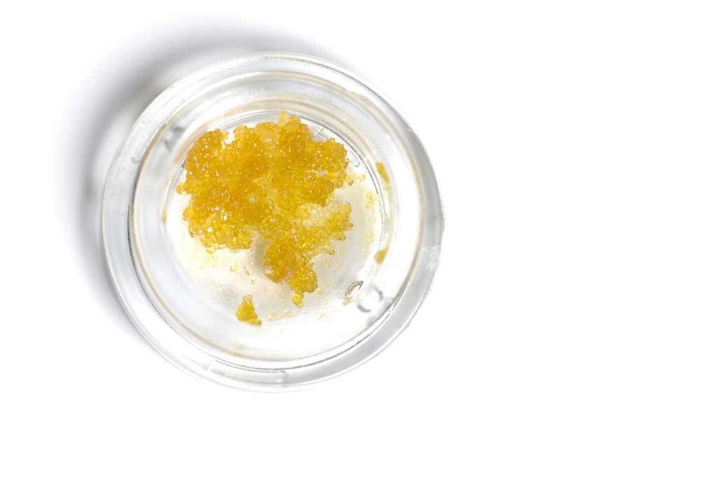 A close look at some live resin.