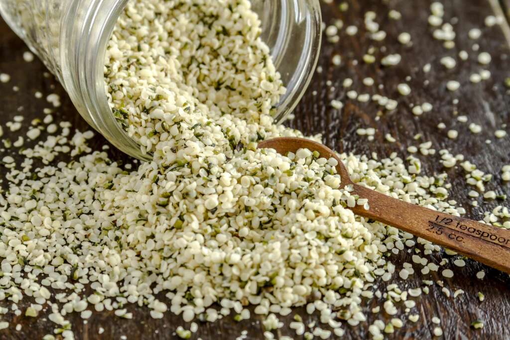 Hemp seeds contain essential amino acids that your body cannot produce on its own.