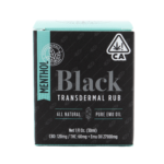 2:1 BLACK MENTHOL TRANSDERMAL RUB