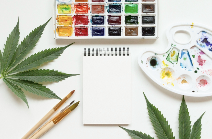 Many people use cannabis to invigorate their creative side.