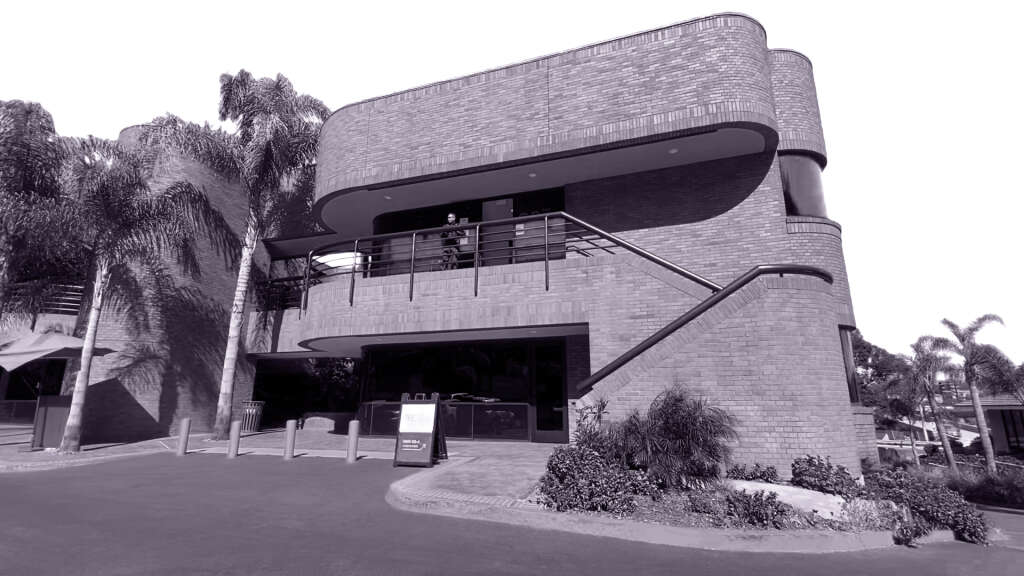 The exterior of THCSD dispensary in Mission Valley, San Diego.