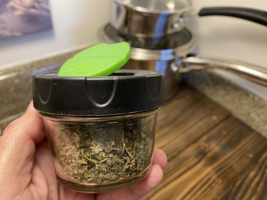 Ground cannabis can be added to dishes as a seasoning.