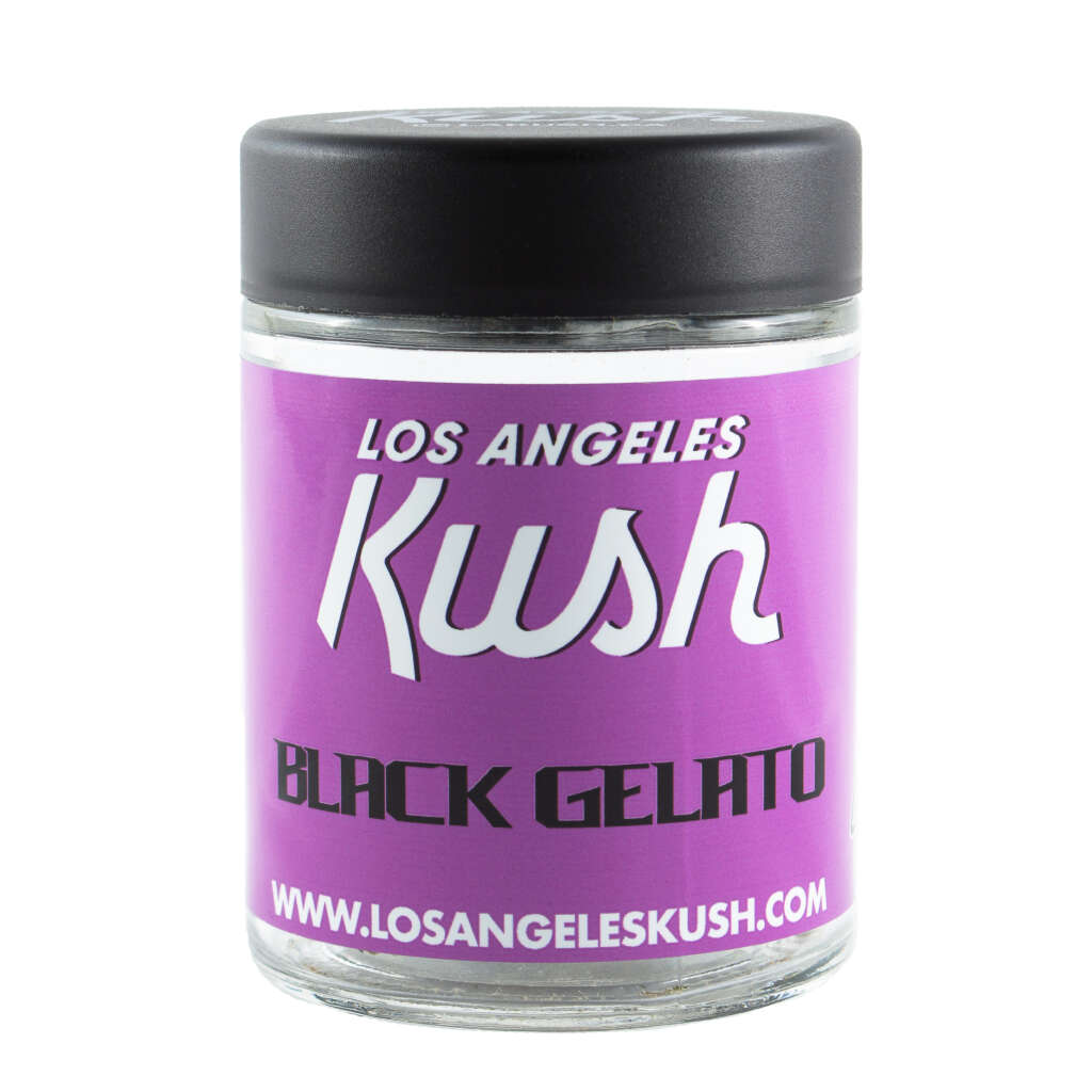 LA Kush Black Gelato is a cross of LA Sunset & Thin Mint Cookies.
