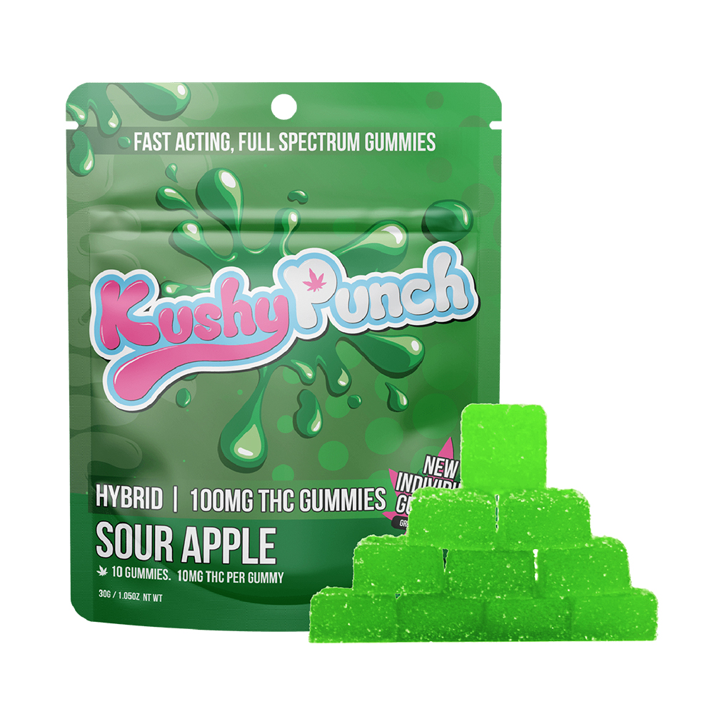 Sour Apple – Hybrid [10pk] (100mg)