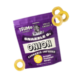TSUMo Snacks – Onion – Crispy Flavored Rings – Multiserve (100mg)